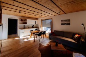 Posezení v ubytování Apartmaji štAla
