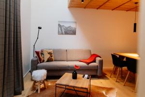 Posezení v ubytování Apartmaji štAla