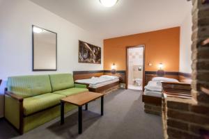 Postel nebo postele na pokoji v ubytování Hotel Vinař - Bed & Breakfast