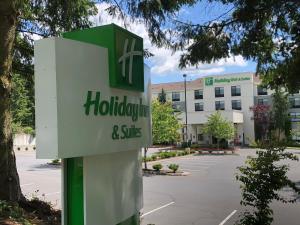 a hospital sign in front of a building at Holiday Inn & Suites Bothell an IHG Hotel in Bothell