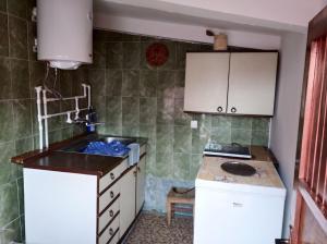 Virtuvė arba virtuvėlė apgyvendinimo įstaigoje Vila Medo
