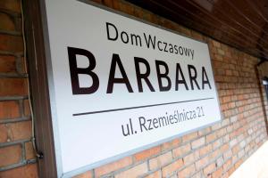 Certifikát, ocenenie alebo iný dokument vystavený v ubytovaní Dom Wczasowy "Barbara"