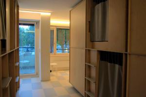 Koupelna v ubytování Green Marmot Capsule Hotel Zürich + 25 fotografií