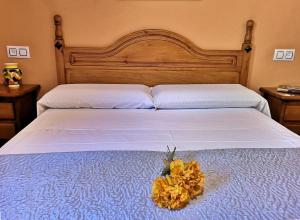 Posteľ alebo postele v izbe v ubytovaní Casa Laguna del Maiz cazorla