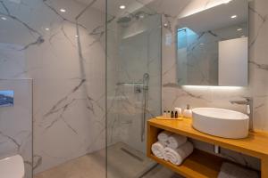 Koupelna v ubytování Ninemia Luxury Residence