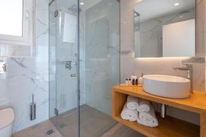Koupelna v ubytování Ninemia Luxury Residence