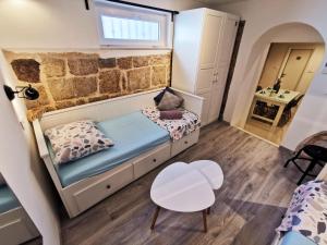 Posteľ alebo postele v izbe v ubytovaní CroBeauty Villa