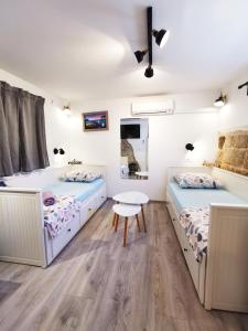Posteľ alebo postele v izbe v ubytovaní CroBeauty Villa