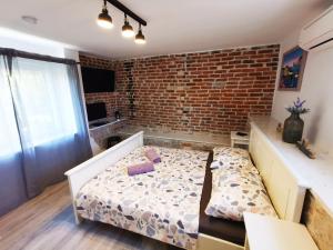 Posteľ alebo postele v izbe v ubytovaní CroBeauty Villa