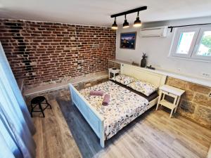 Posteľ alebo postele v izbe v ubytovaní CroBeauty Villa