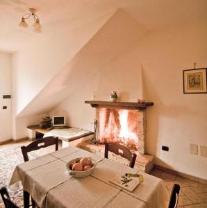 Postel nebo postele na pokoji v ubytování Borgo San Valentino