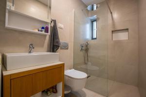 Kúpeľňa v ubytovaní Apartmani Kecman