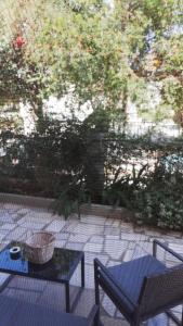 A garden outside Kate-Mari House