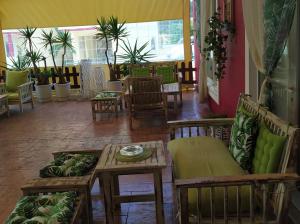 Posezení v ubytování DAMIA HOTEL Apts