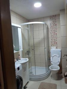 Ένα μπάνιο στο Apartman Kala