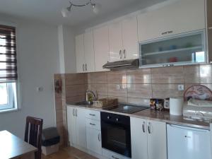Η κουζίνα ή μικρή κουζίνα στο Apartman Kala