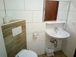 Koupelna v ubytování Torrenerhof
