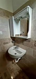 Koupelna v ubytování Olga Paltsi Rooms