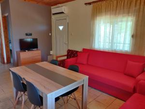 Μια τηλεόραση ή/και κέντρο ψυχαγωγίας στο Seaview Home