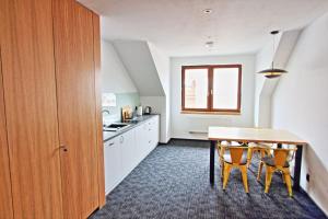 Kuchnia lub aneks kuchenny w obiekcie Lyck Apartamenty
