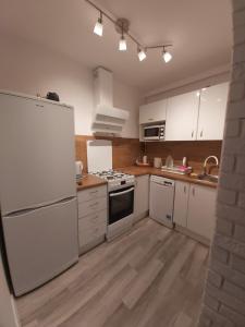 Kuchyňa alebo kuchynka v ubytovaní Apartament Morski