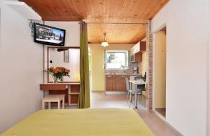 Kuchyň nebo kuchyňský kout v ubytování Studio apartments 4 two