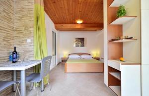 Postel nebo postele na pokoji v ubytování Studio apartments 4 two