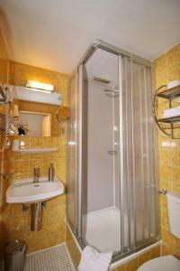 Een badkamer bij Hotel Venezia