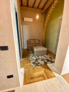 Postel nebo postele na pokoji v ubytování Il cortile di Elen