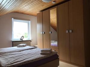 Postel nebo postele na pokoji v ubytování Haus Levi