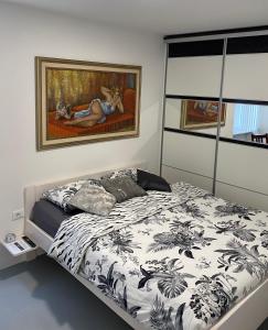 Postel nebo postele na pokoji v ubytování Apartma Sunrise Piran