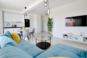 Χώρος καθιστικού στο Luxury Apartments La Perla