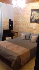 Posteľ alebo postele v izbe v ubytovaní Annas apartment