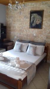 Posteľ alebo postele v izbe v ubytovaní Annas apartment