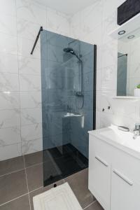 Koupelna v ubytování Studio Apartment Harmony NP Krka