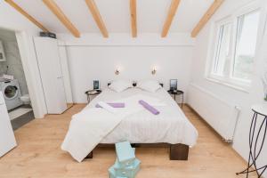 Postel nebo postele na pokoji v ubytování Studio Apartment Harmony NP Krka