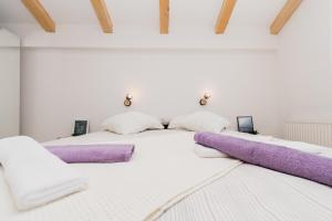 Postel nebo postele na pokoji v ubytování Studio Apartment Harmony NP Krka