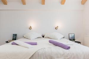 Postel nebo postele na pokoji v ubytování Studio Apartment Harmony NP Krka