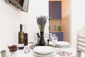 Nápoje v ubytování Studio Apartment Harmony NP Krka