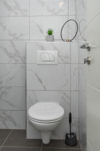 Koupelna v ubytování Studio Apartment Harmony NP Krka