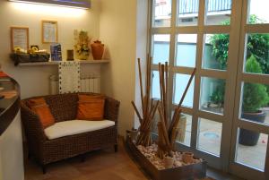 Posezení v ubytování Hotel I Cedri