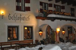 Hotel Schlosswirt v zimě