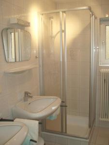 Ένα μπάνιο στο Tischnerhof Appartements