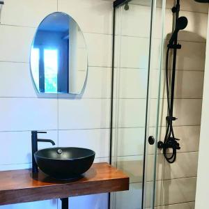 Koupelna v ubytování Villa Park Luxury Rooms