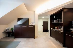 Köök või kööginurk majutusasutuses Apartments Trio