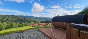 Nespecifikovaný výhled na hory nebo výhled na hory při pohledu z bed and breakfast