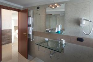 Koupelna v ubytování Hotel San Luca