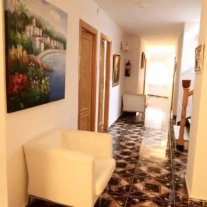 Posezení v ubytování Hostal Jaufil
