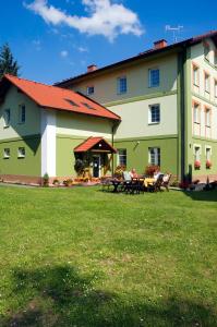 Zahrada ubytování Pension Marathon