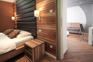 Postel nebo postele na pokoji v ubytování Apartments Belgrade